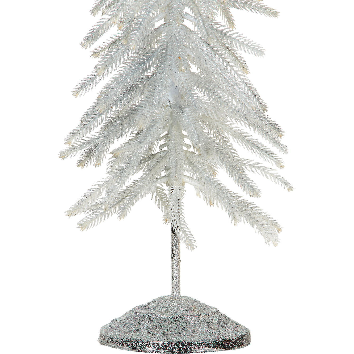 Glitter Christmas Tree Silver - Silver Image 3
