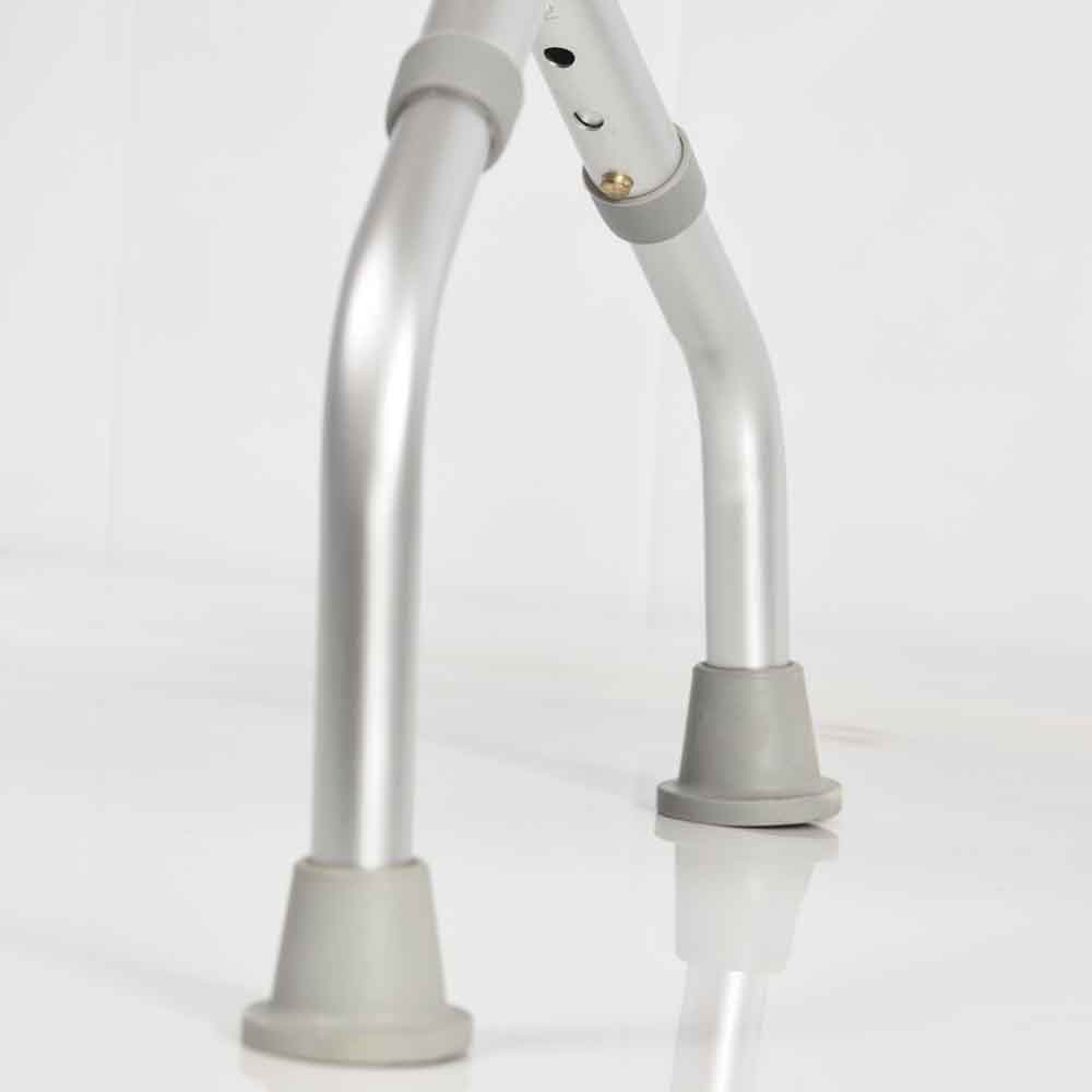 NRS Healthcare White Adjustable Shower Stool Image 3