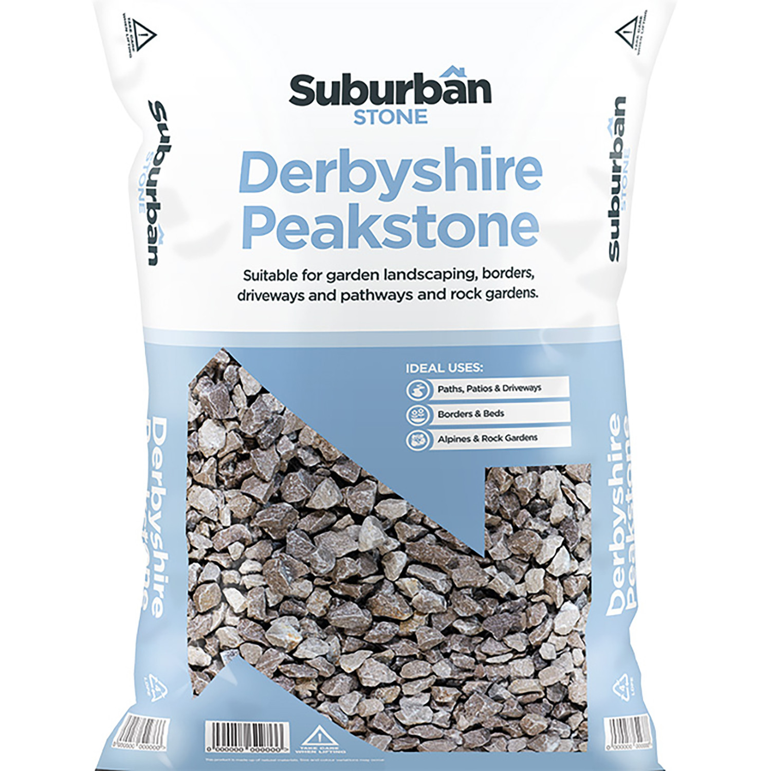 Suburban Stone Derbyshire Peakstone Chippings 20kg Image