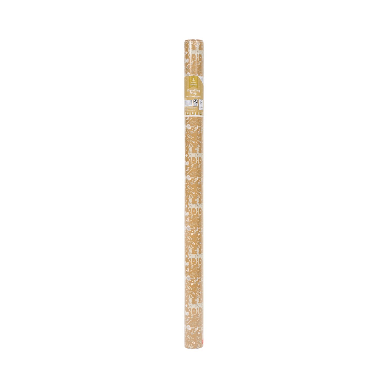 Elegant Stag Gift Wrap Image 2