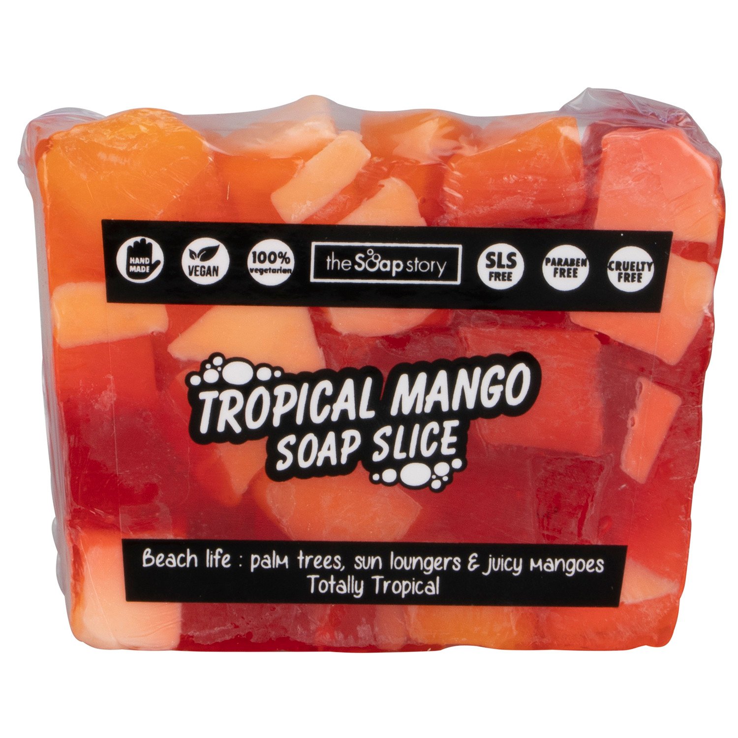 Tropical Mango Soap Slice Image 1