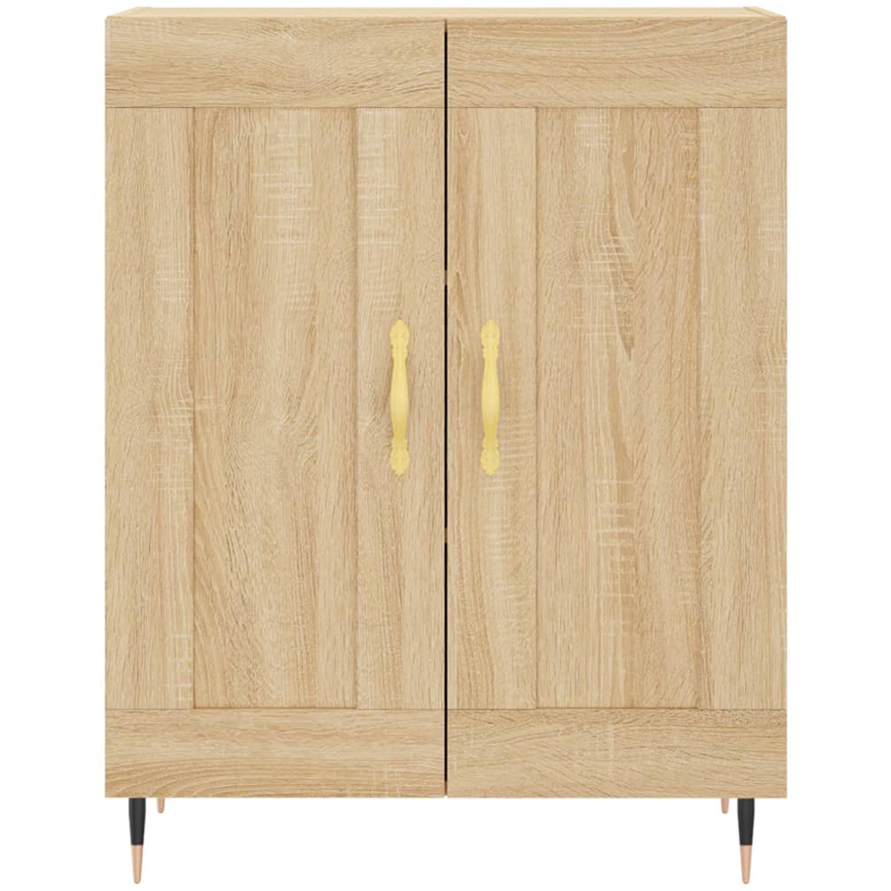 vidaXL 2 Door 3 Shelf Sonoma Oak Highboard Image 8