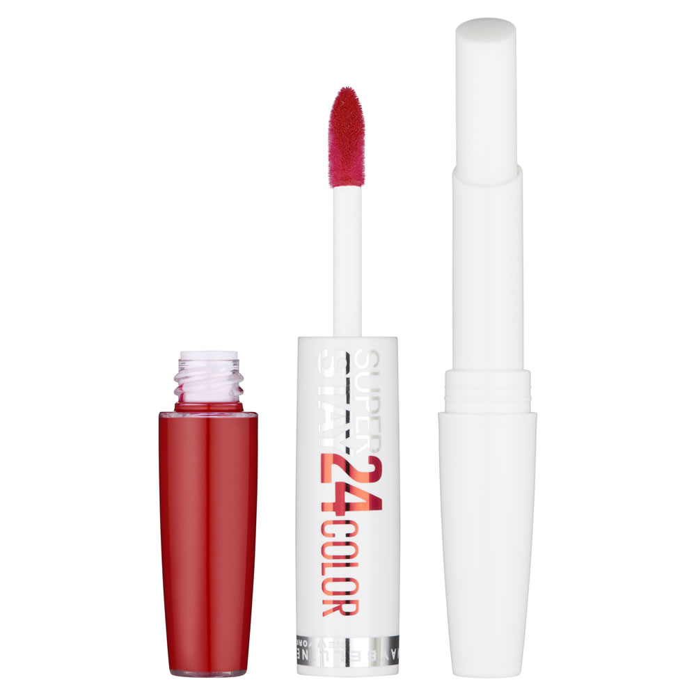 Maybelline SuperStay 24hr Super Impact Lip Colour Eternal Cherry 573 Image 2