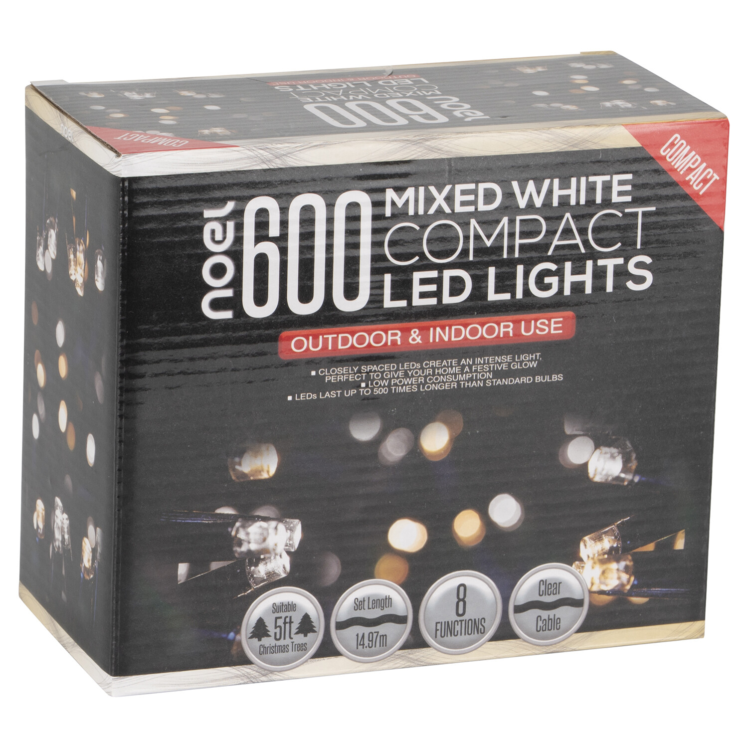 Compact LED Lights - Mixed White / 600 Image
