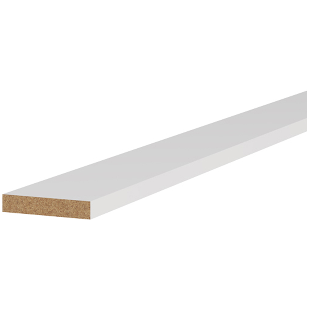 Kitchen Kit Slab Supermatt White Capping Rail Image 2