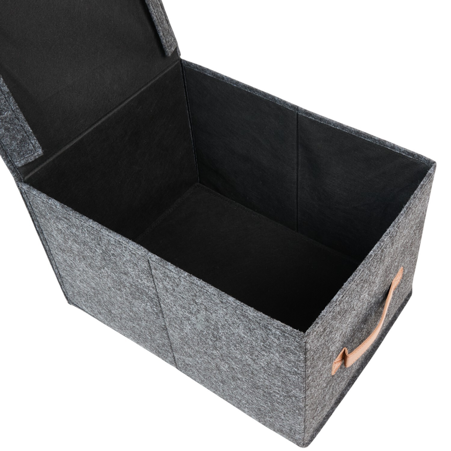 Malmo Felt Storage Box Grey Image 5