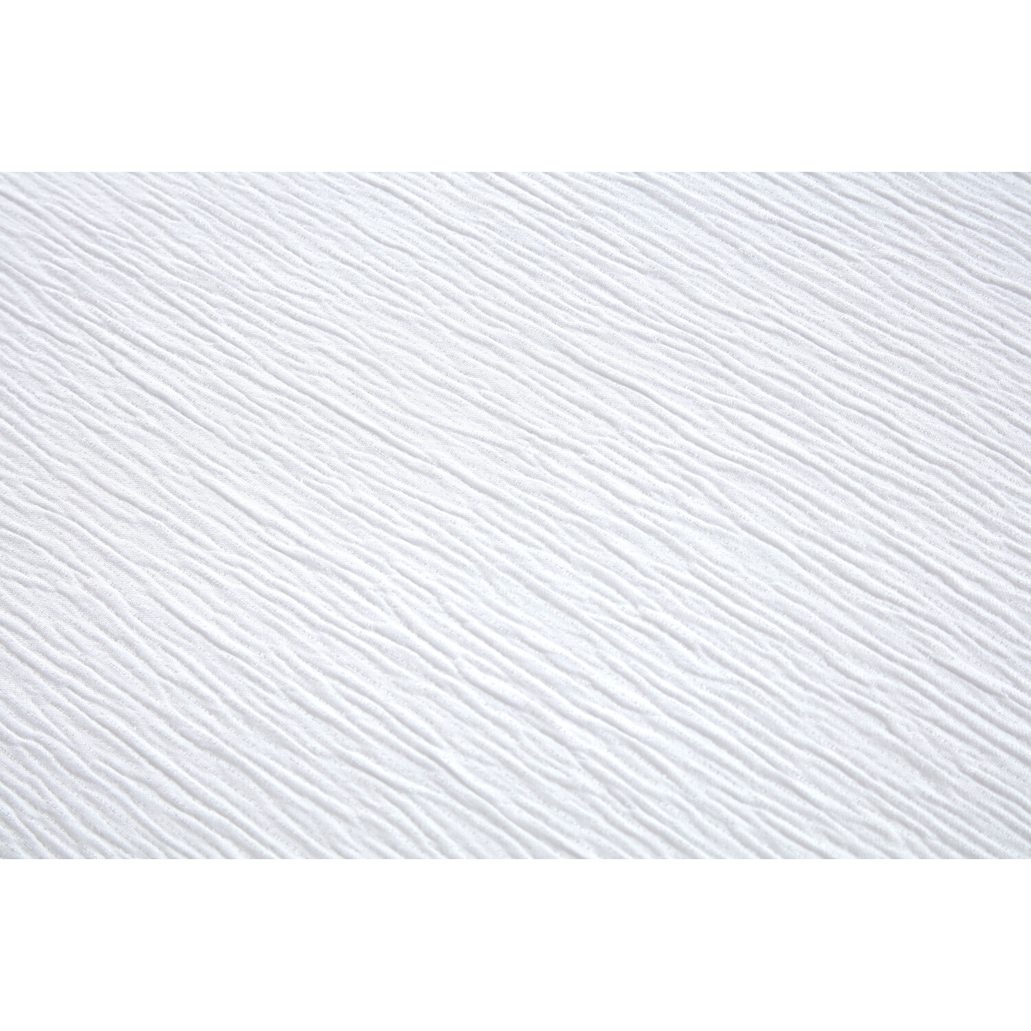 Milan Textured Duvet Cover and Pillowcase Set - White / Superking Image 5