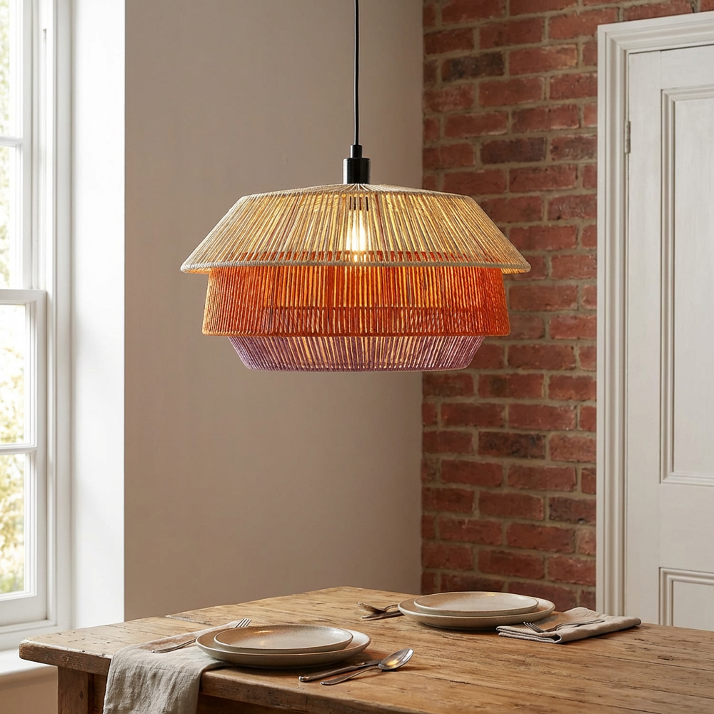 Sansa Lamp Shade - Multicolour Image 6