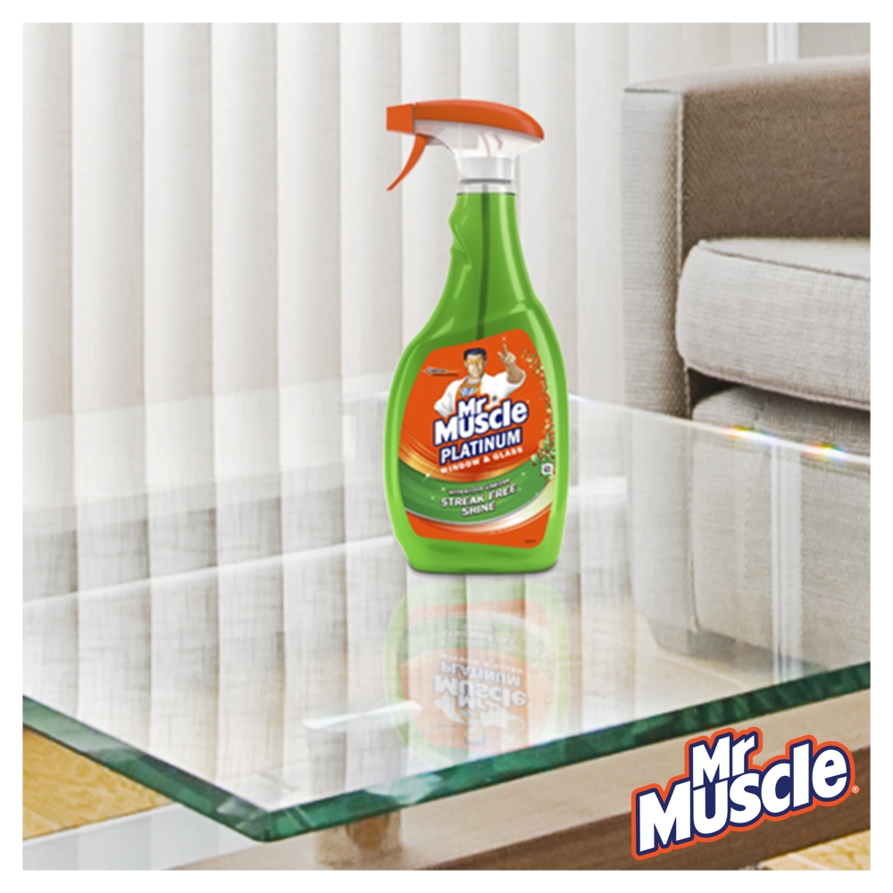 Mr Muscle Platinum Window & Glass Cleaner 750ml Image 7