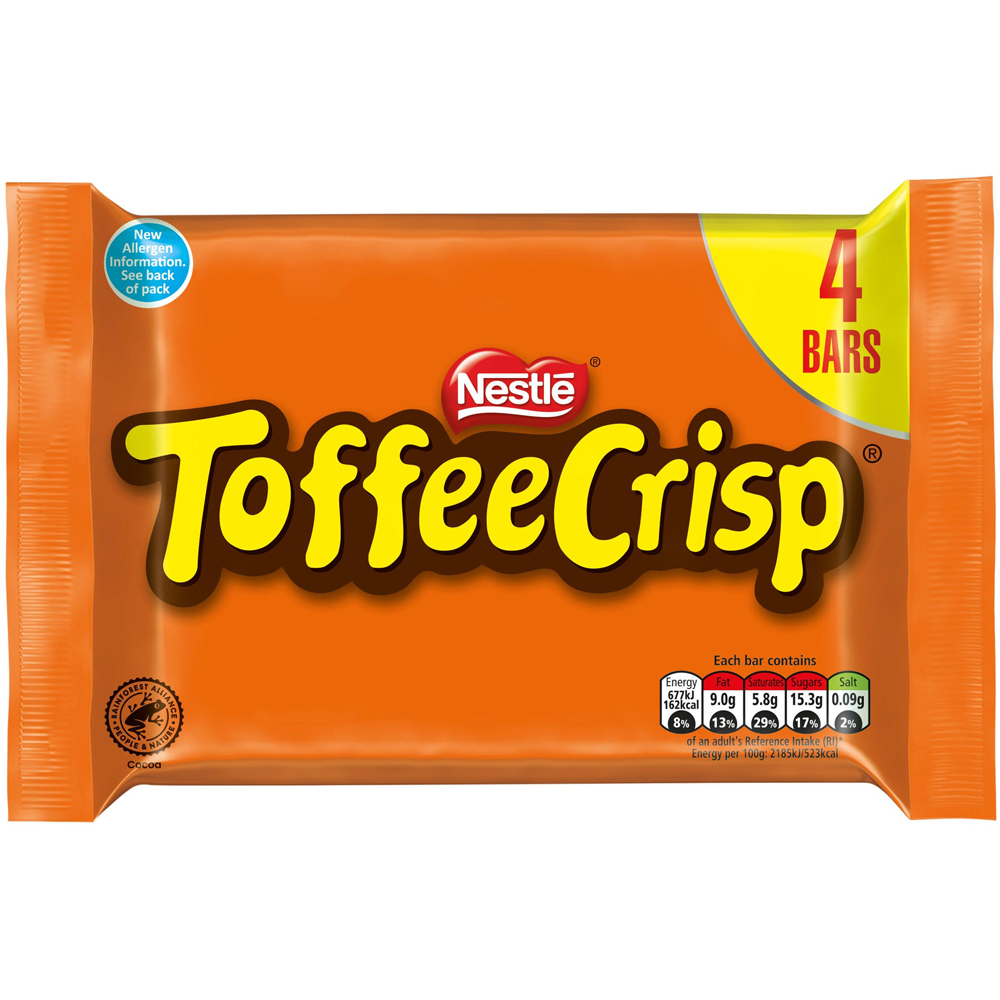 Nestle Toffee Crisp 4 Pack Image