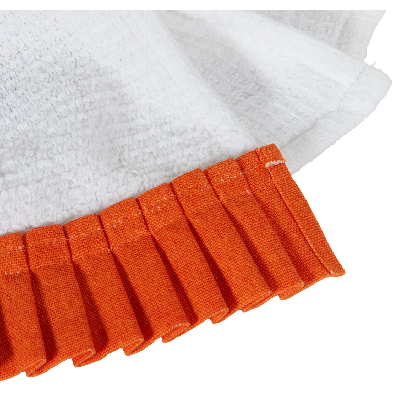 Pack of 3 Autumn Check Tea Towels - Orange Image 4