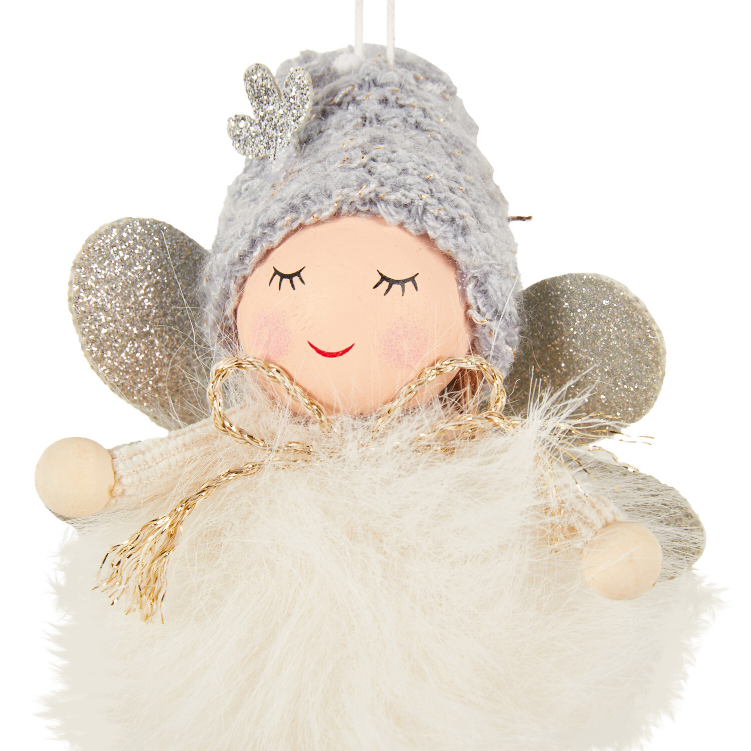 Fluffy Fairy Hanging Decoration Image 6