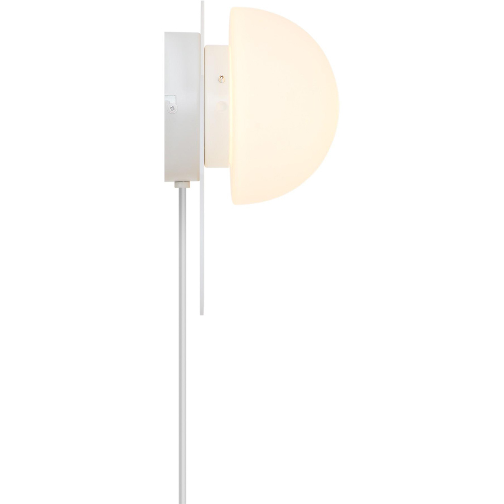 Nordlux Skyku Cloud White Opal Glass Shade Wall Light Image 6