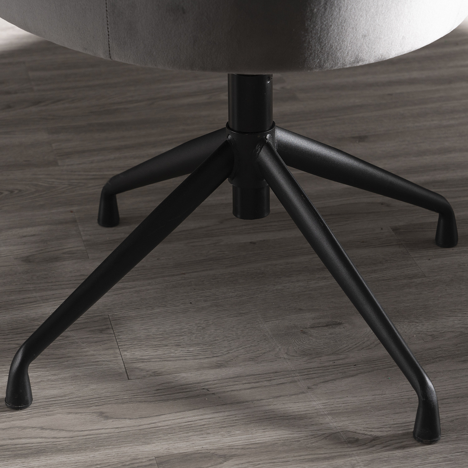 Alexis Velvet Chair - Grey Image 3