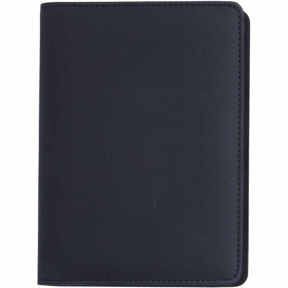 Wilko Organiser PU Leather Black Image 1