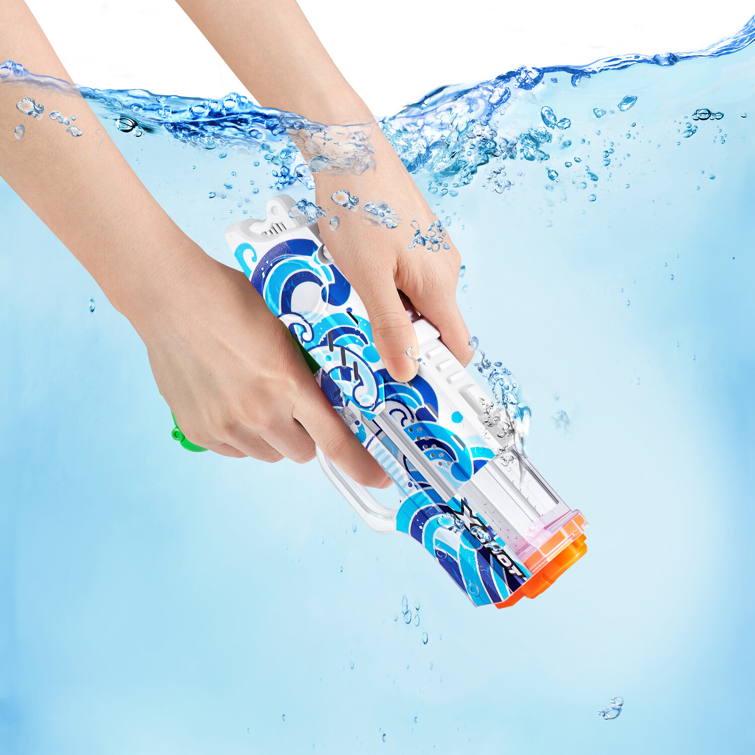 X-Shot Skins Fast Fill Nano Water Blaster - Blue Image 8