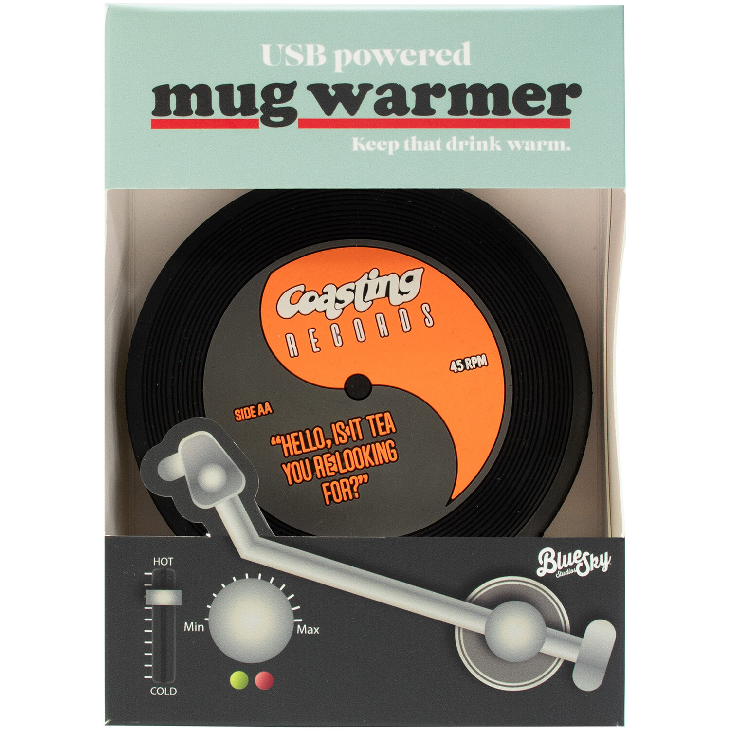thumbnail image 2 of Electric Coffee Mug Warmer, USB Desk Cup Warmer With Light, Heating 2 of 10