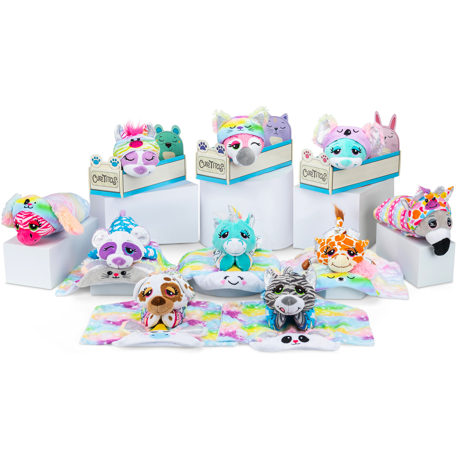 Single Cutetitos Sleepitos Soft Toy in Assorted styles Image 5