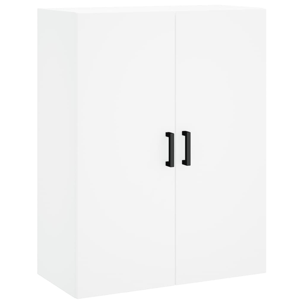 vidaXL 4 Door White Highboard Image 5