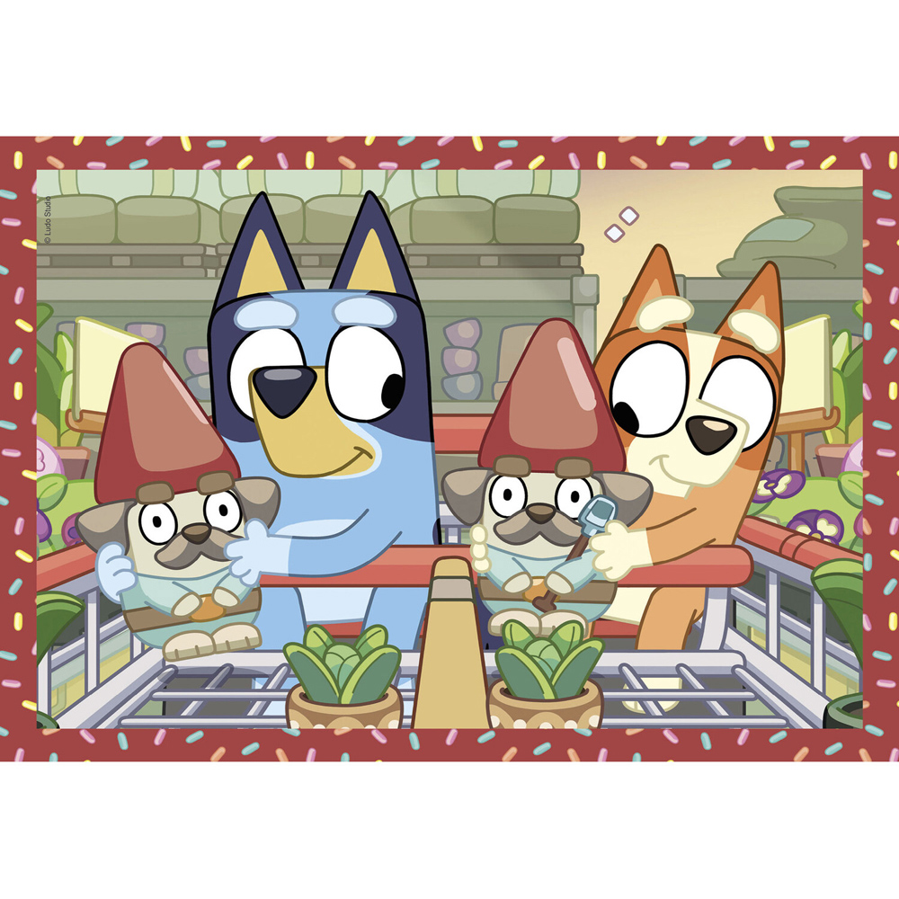 Bluey 4 in 1 Jigsaw Puzzle Image 2