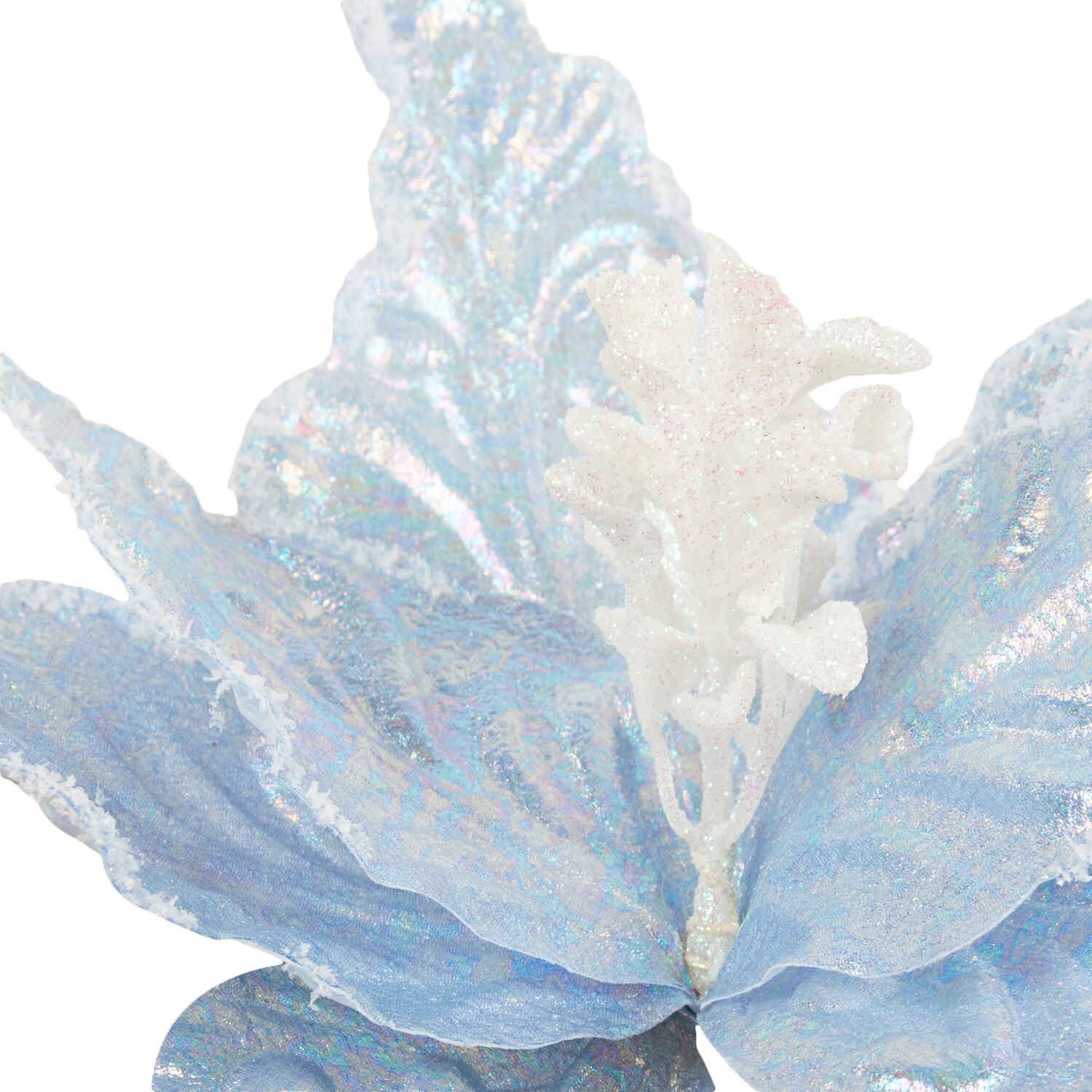 Iridescent Blue Decorative Pick Image 2