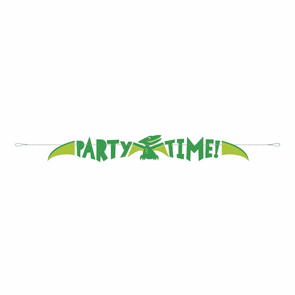 Wilko Dinosaur Party Time Banner Image