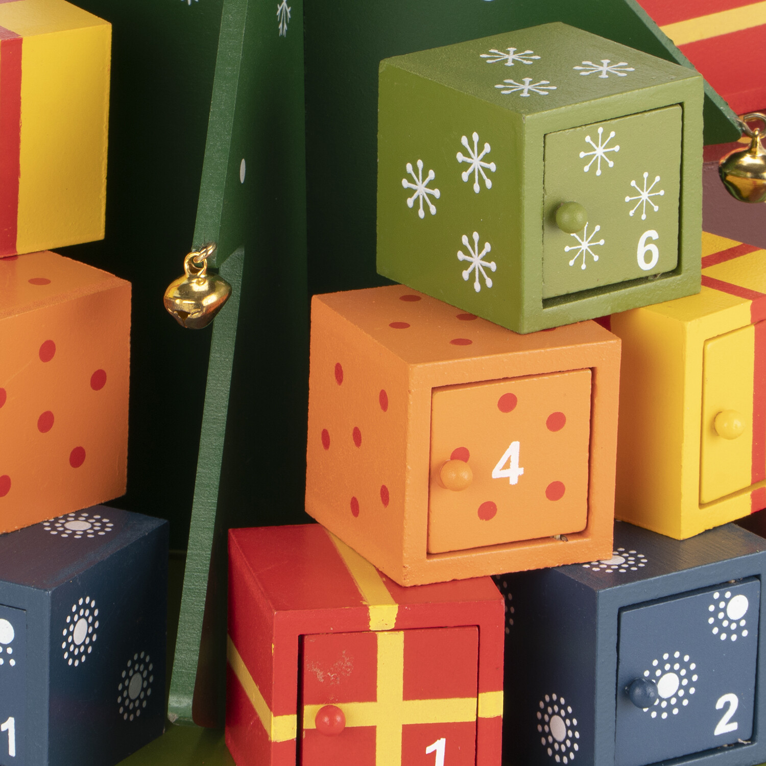The Range Wooden Block Advent Tree Image 2