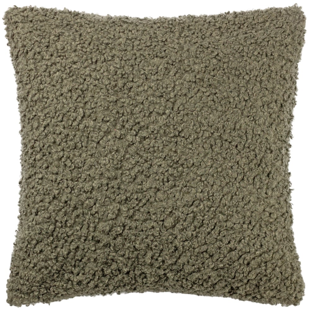 Yard Cabu Khaki Chunky Boucle Cushion Image 1