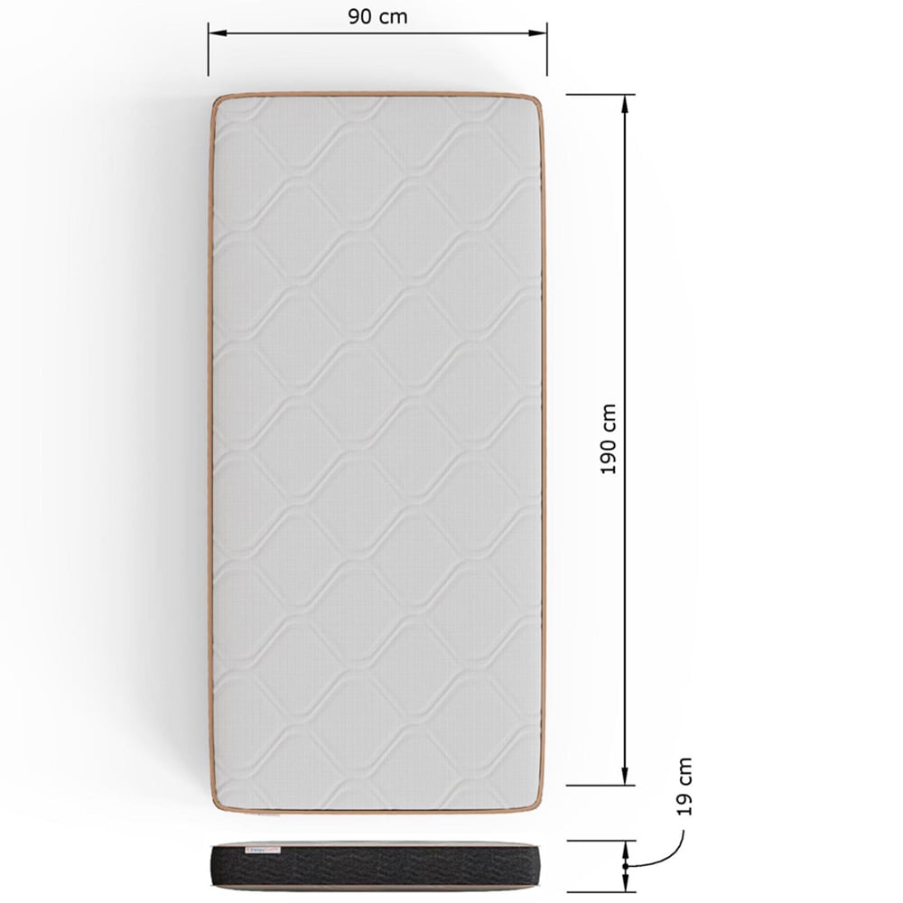GFW SleepyCastle Single Pocket Sprung Mattress Image 7