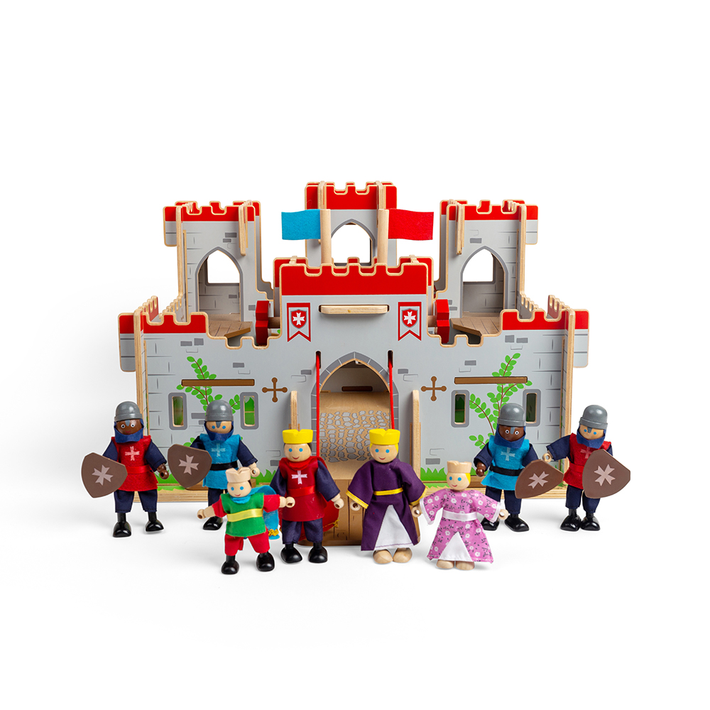 BigJigs Toys Castle Toy Bundle Image 3