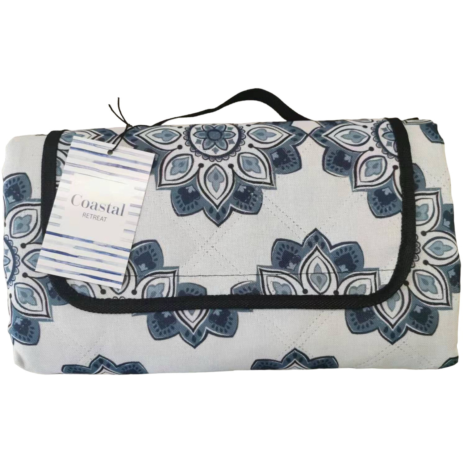 Coastal Picnic Blanket - White Image