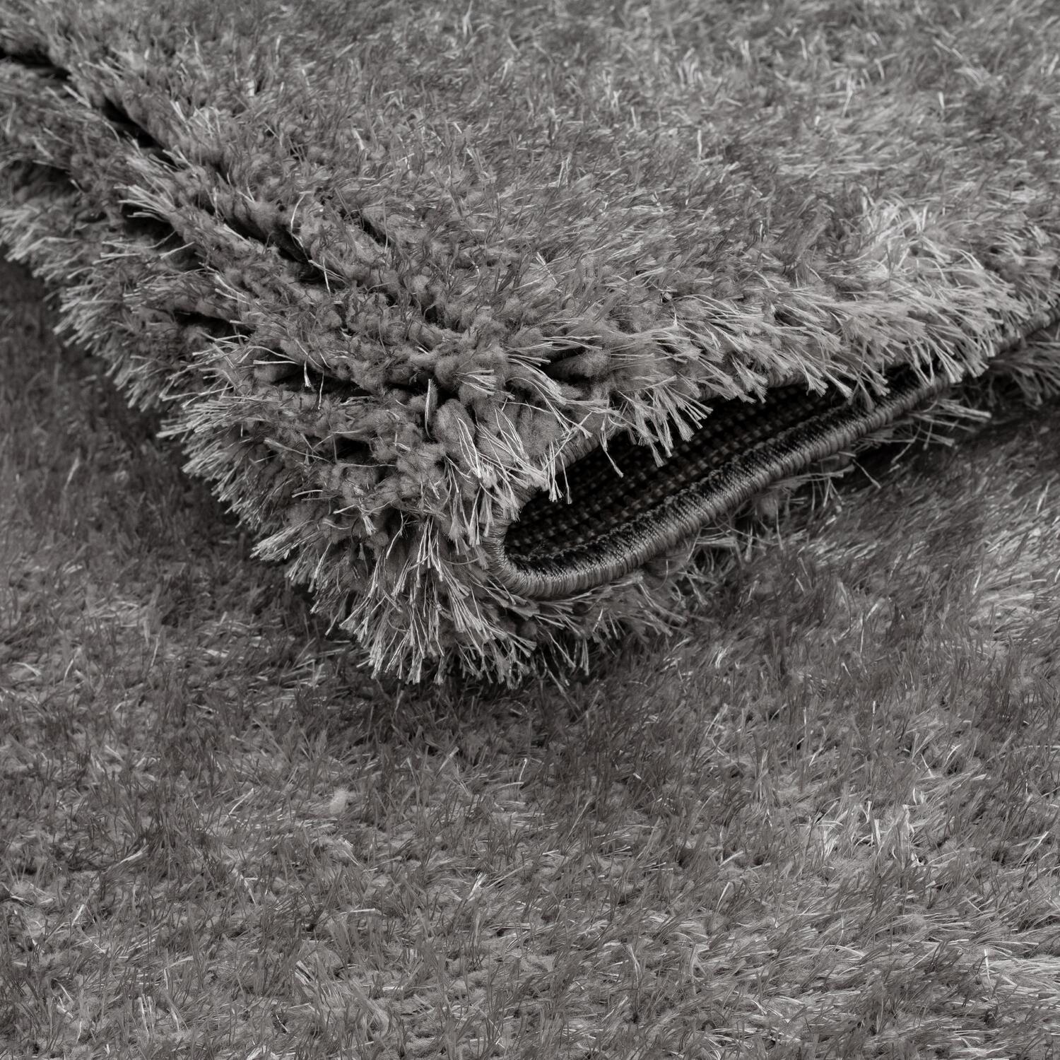 Soft Sumptuous Rug Silver 100cm Image 3