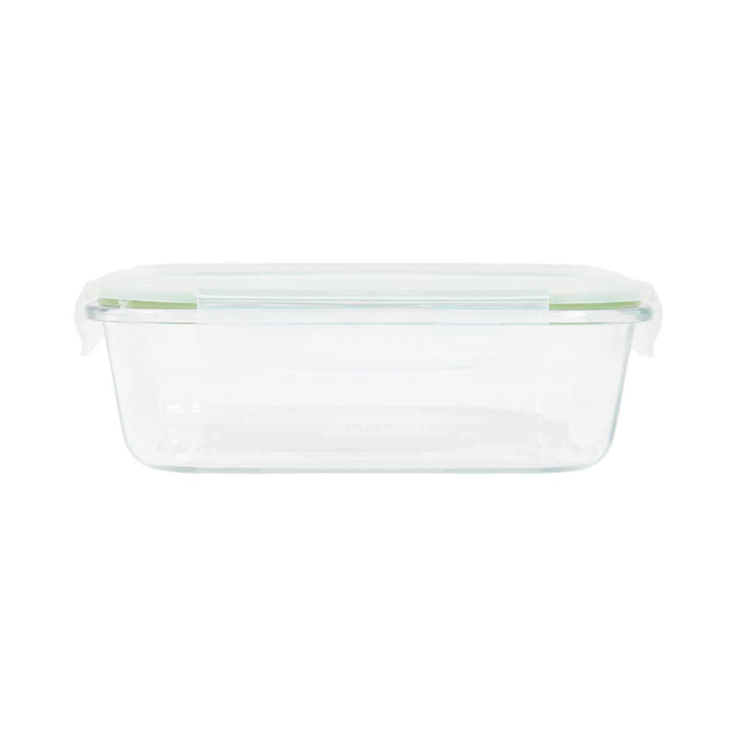 Rectangle Food Storage Container Clear Large Image 2