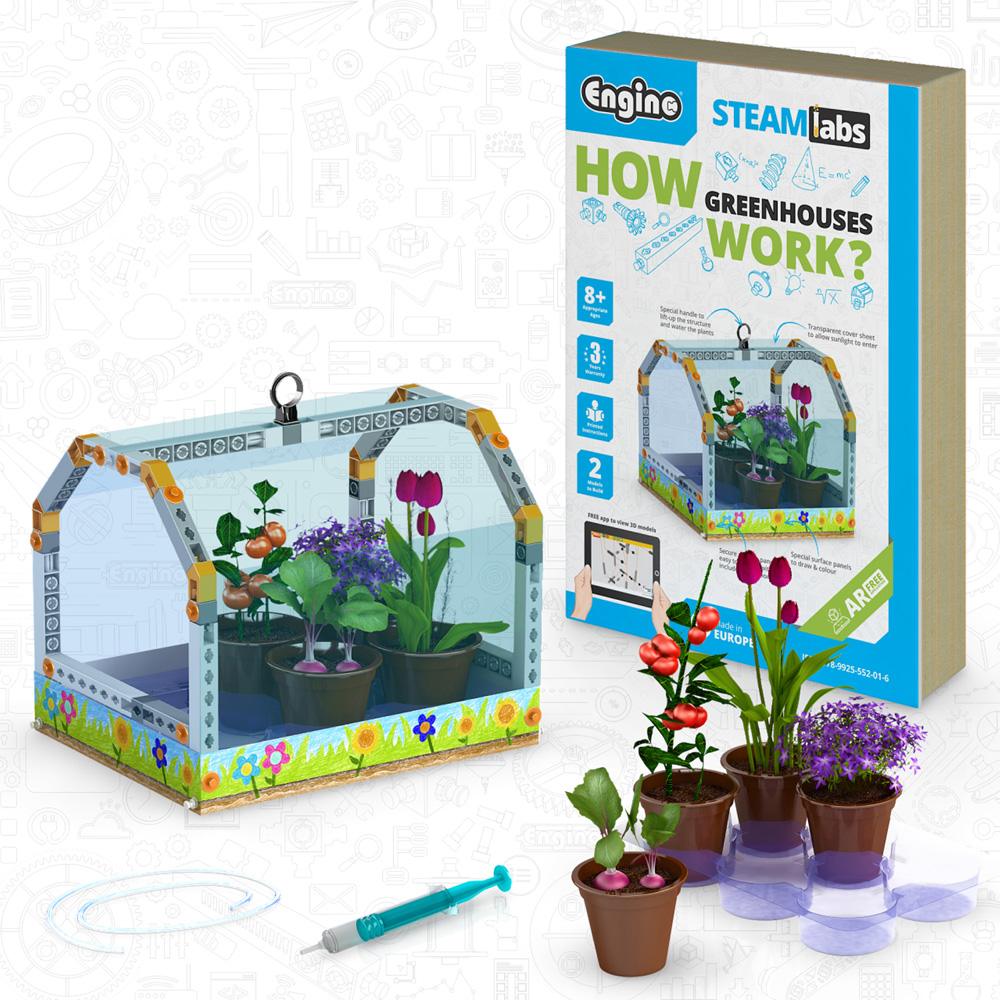 Engino How Greenhouses Work Building Set Image 2