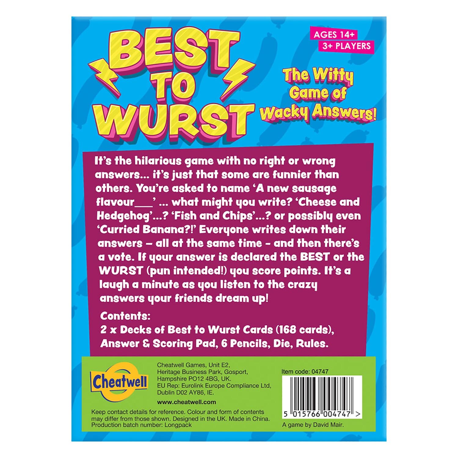 Best to Wurst - Blue Image 2