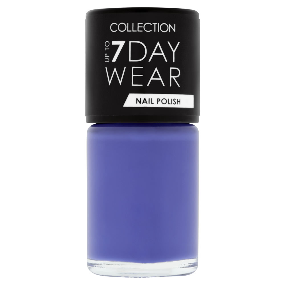 Collection 7 Day Wear Nail Polish Boo Blue 8ml Image 1