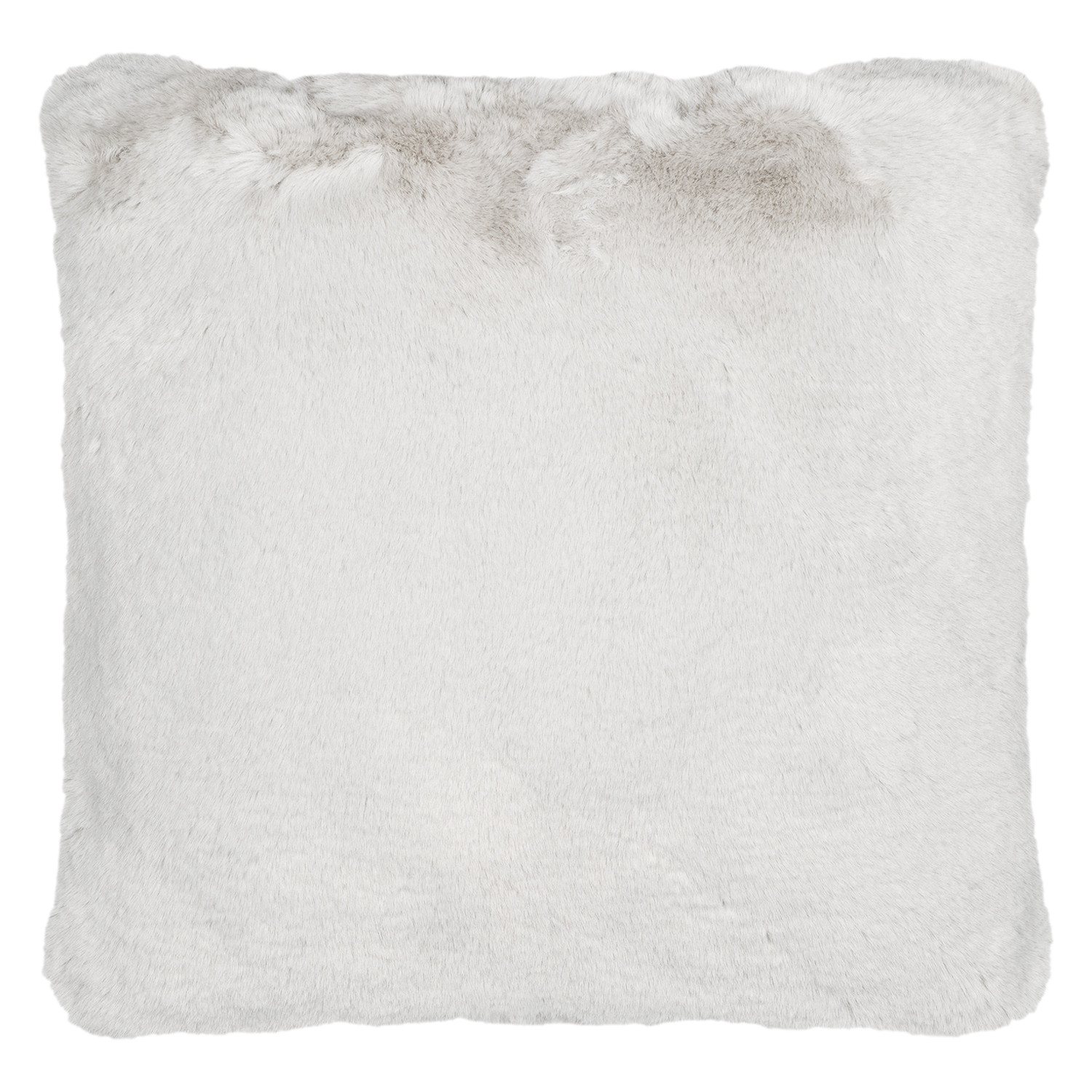 Divante Silver Rabbit Faux Fur Cushion 45cm Image