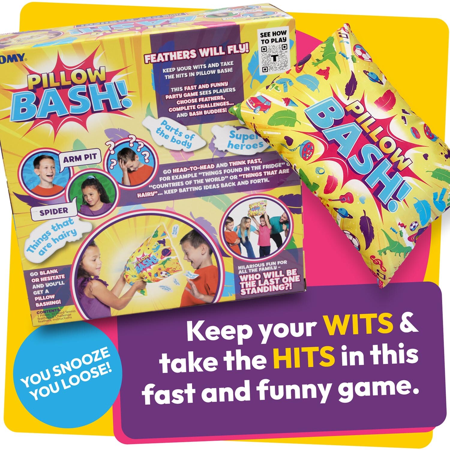 Tomy Pillow Bash Game Image 3