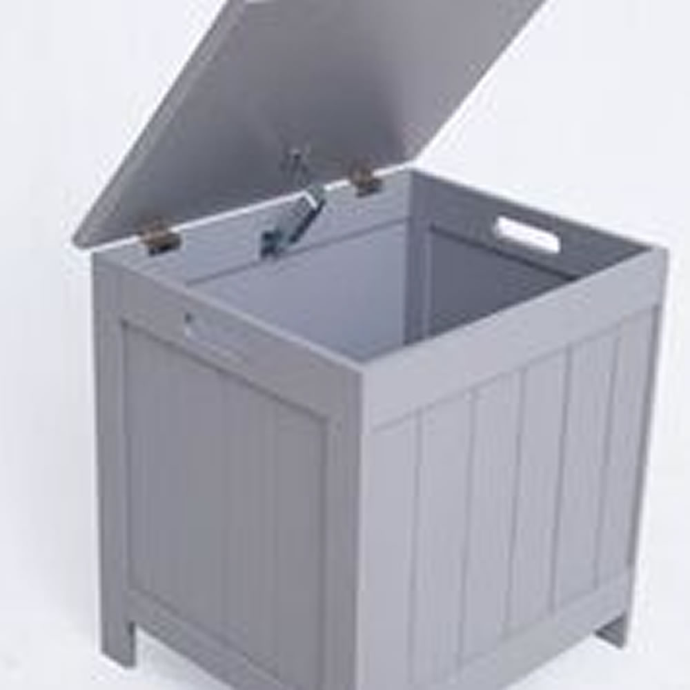 Alaska Grey Laundry Cabinet Image 5