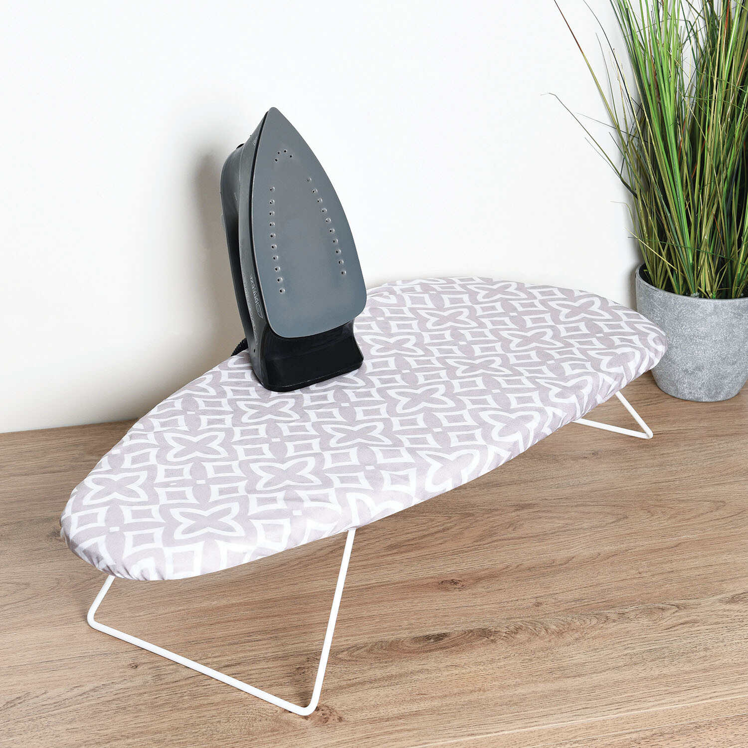 My Laundry Tabletop Ironing Board - Grey and White Image 2