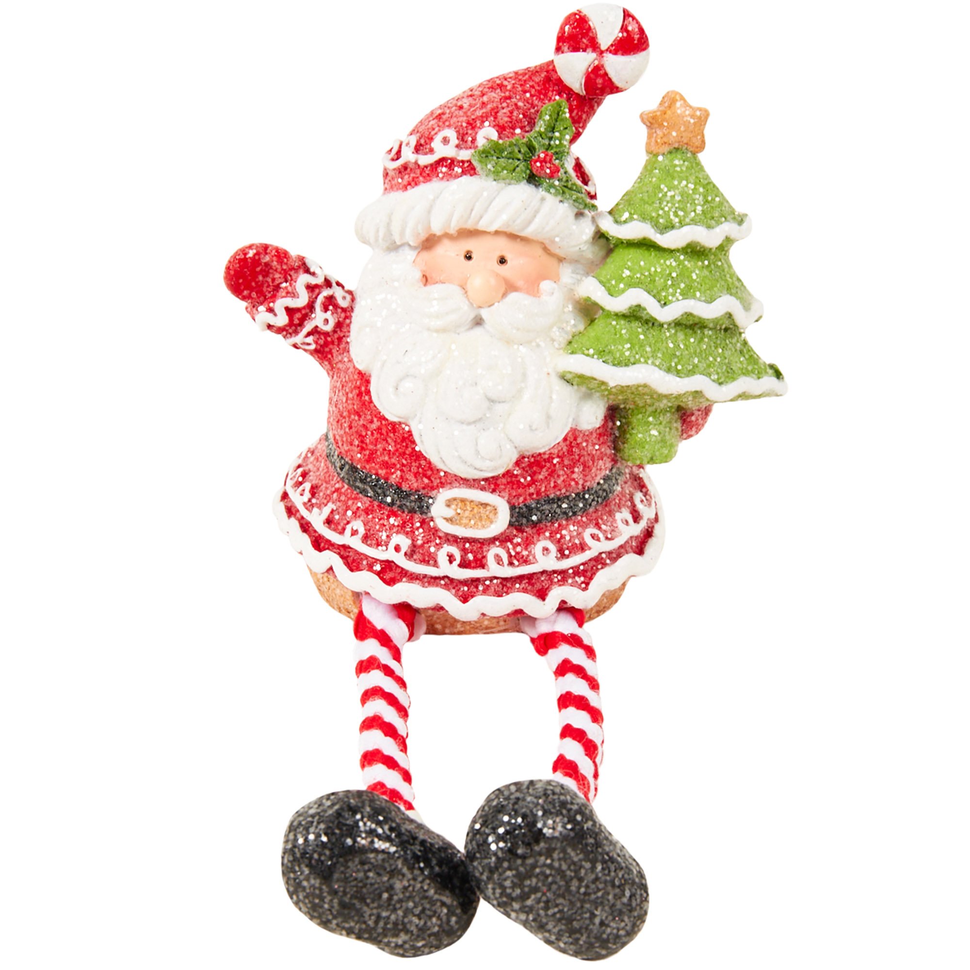 Gingerbread Shelf Sitters Red - Red Image 1