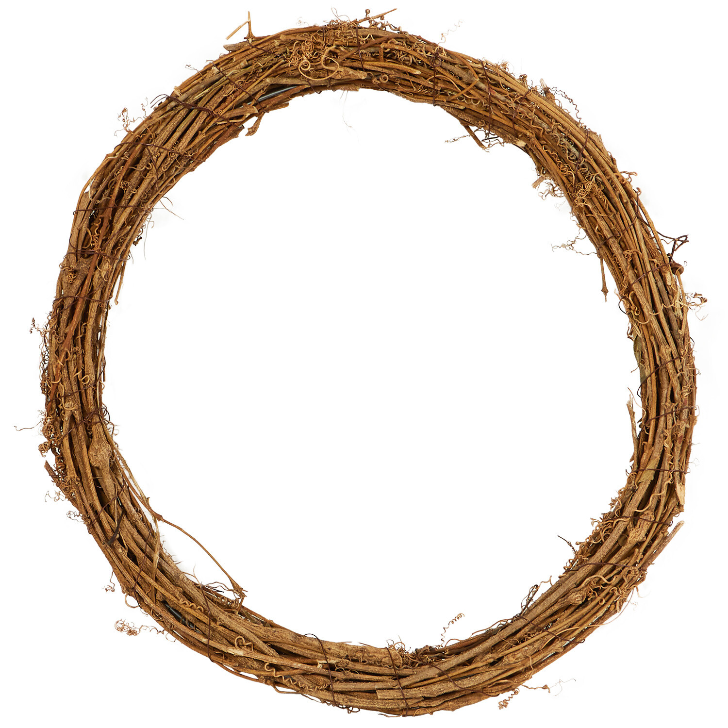 Grapevine Christmas Wreath Multipack - Brown Image 2