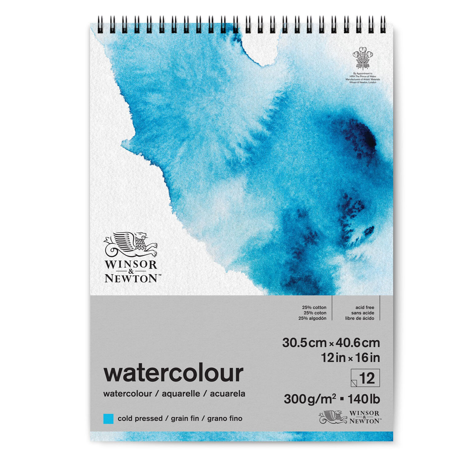 Winsor & Newton Watercolour Cold Pressed Pad - 30.5x40.6cm Image 1