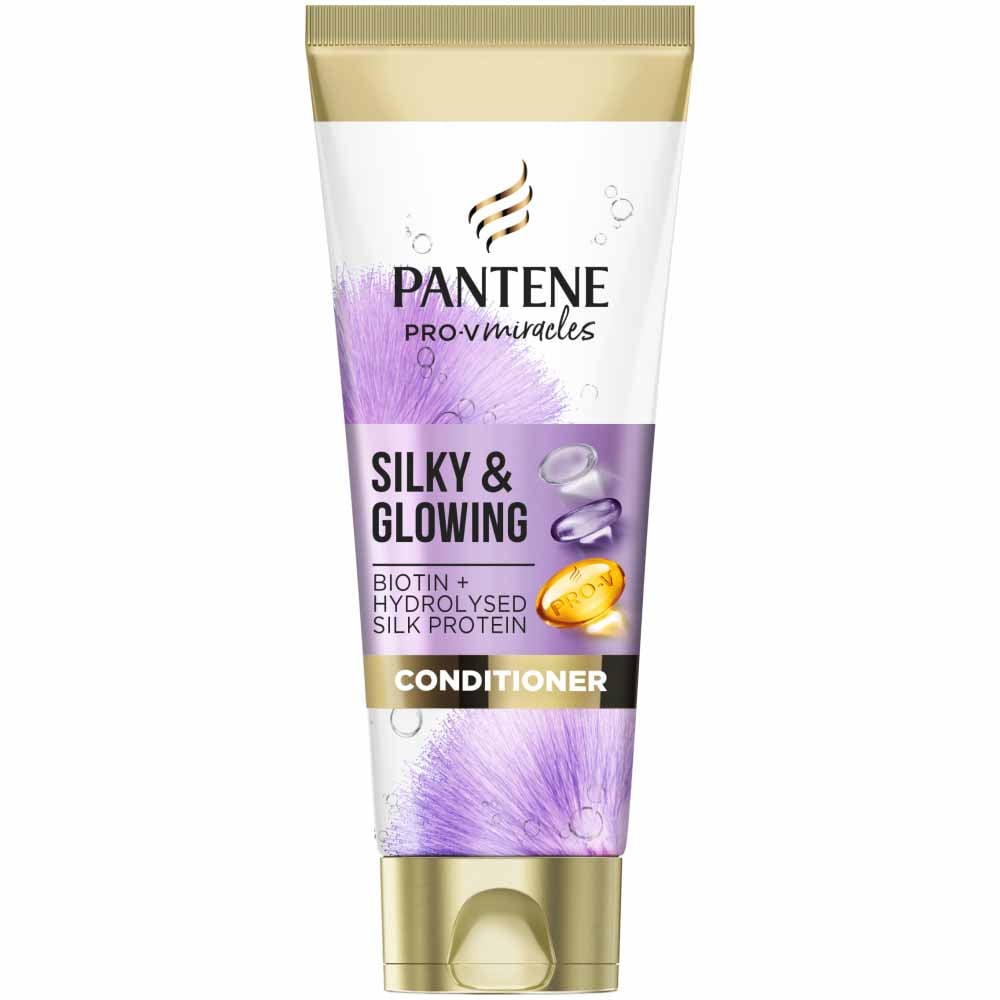 Pantene Pro V Miracles Silky and Glowing Conditioner Case of 6 x 275ml Image 2