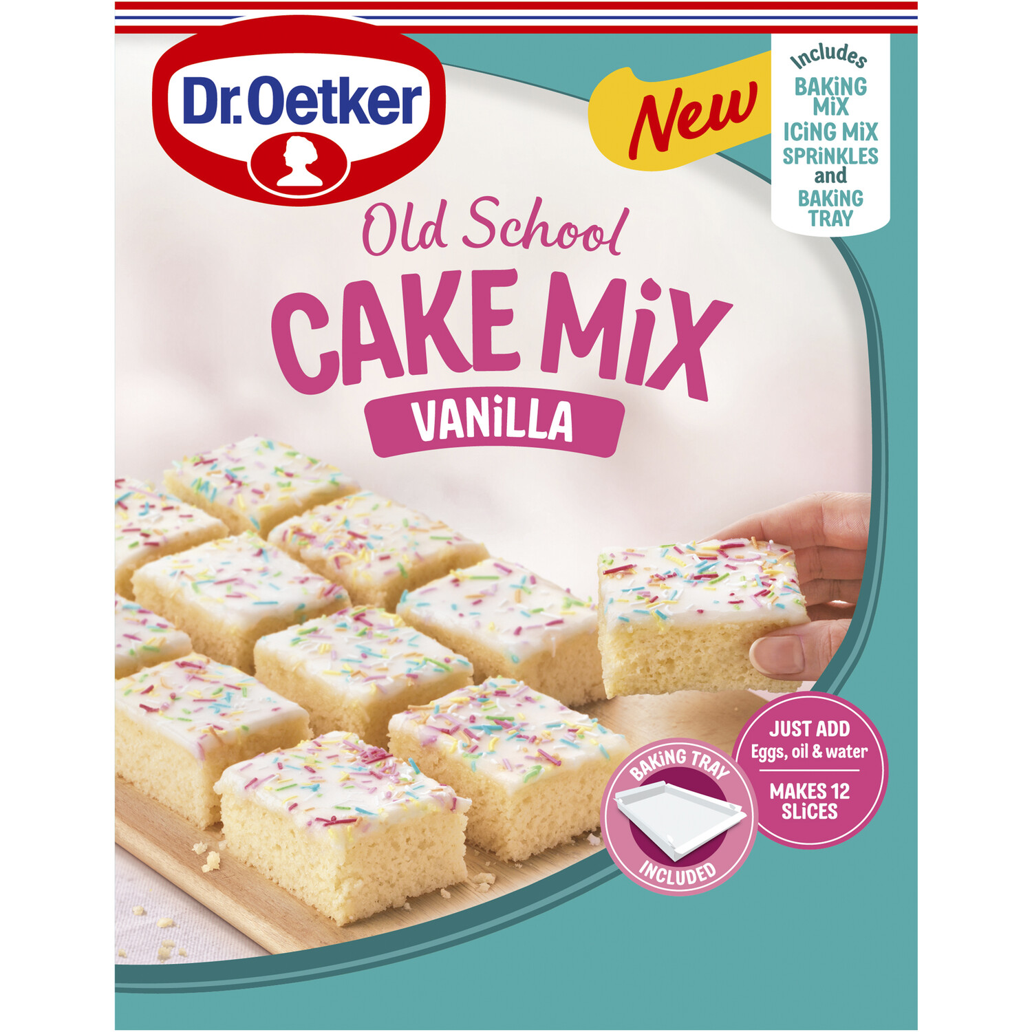 Dr. Oetker Vanilla Old School Cake Mix Image 1