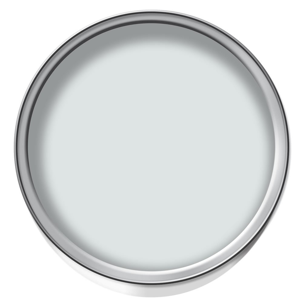 Wilko One Coat Pale Grey Tile Gloss Paint 750ml Image 4