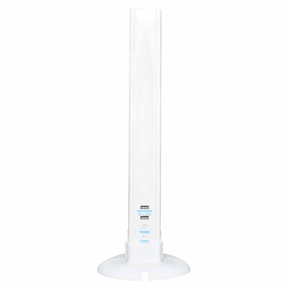 Wilko 10 Socket Extension Tower with USB Image 8