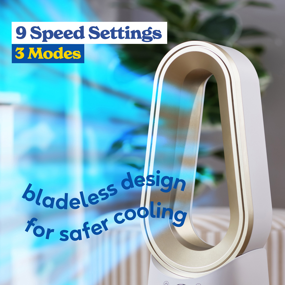 Russell Hobbs Bronte Stone Smart Oscillating Bladeless Cooling Fan with Remote Image 5