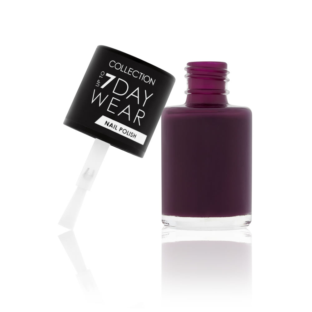 Collection Up to 7 Day Wear Nail Polish Blackberry  14 8ml Image 2