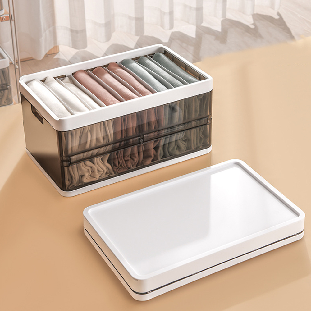 Living and Home Folding Wardrobe Drawer Clothes Storage Box 40 x 25cm Image 5